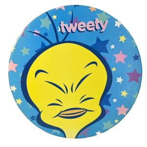 Vintage Tweety bird hat box bright and colorful used, good condition.